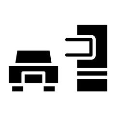 Vector Design Drive-Thru Icon Style