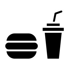 Vector Design Fast Food Icon Style