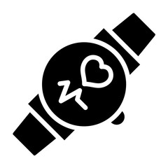 Vector Design Fitness Tracker Icon Style