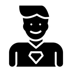Vector Design Wellness Hero Icon Style
