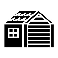 Vector Design Shed Icon Style