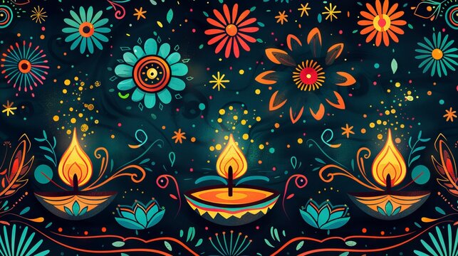 Happy Diwali. May the festival of lights bring you joy and prosperity.