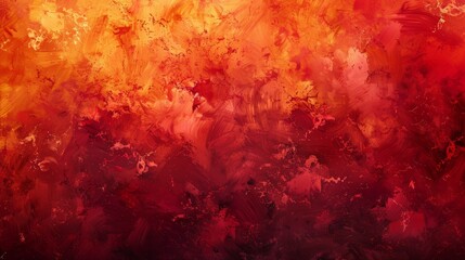 Abstract fall hues painting