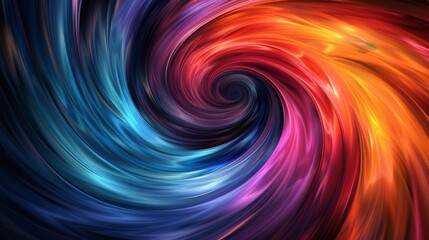Abstract swirling color background