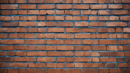  brick wall may used as background. brick wall, dark background for design. AI generated image, ai.