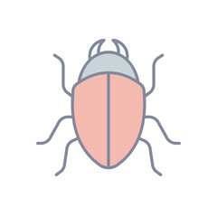 Bug vector icon