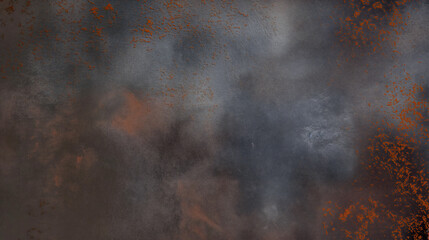 Dark gray and brown background banner texture with subtle rust color.