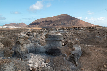 Rock formations park, Antigua Rofera, Lanzarote, Spain