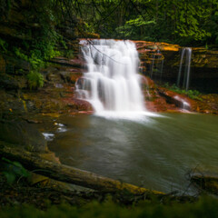 Fototapeta premium Kennedy Falls on the Blackwater River, West Virginia