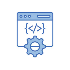 Web Development vector icon