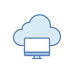 Cloud Computing vector icon