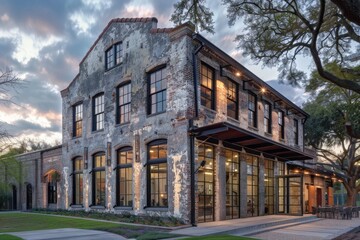 Fototapeta premium Historic building at the University of Texas in Austin, Texas.