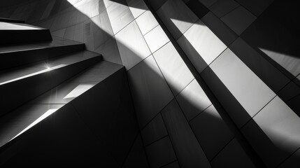 Abstract modern architecture background. 3d rendering, 3d illustration.