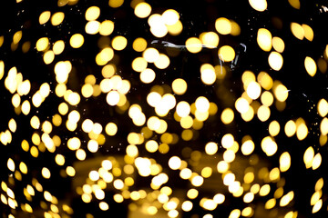 blur defocus spot light bulb bokeh colorful xmas festive pattern background magic nightlife celebration 