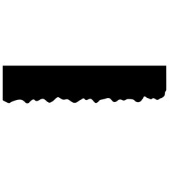 Wavy page top or footer