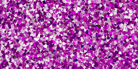 Light blue vector backdrop with lines, triangles.