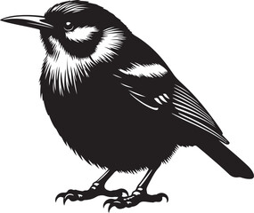 bird silhouette vector illustration