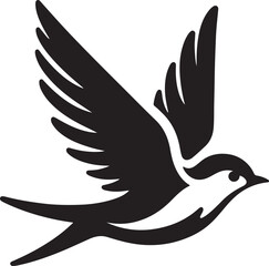 bird silhouette vector illustration