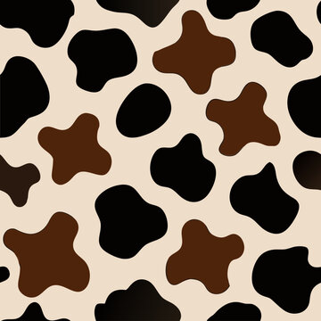 seamless pattern with cows