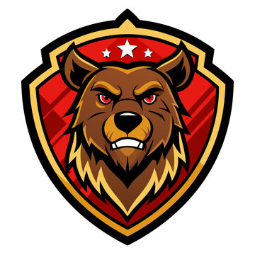 bear with shield