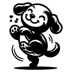 A Loving Puppy is singing