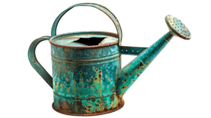 Watering can, transparent background PNG
