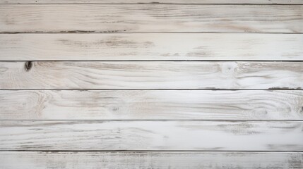 Obraz premium An image of rustic white wooden planks with pronounced grain patterns, perfect for backgrounds, interior design inspirations, and creative projects, adding a vintage and natural touch.