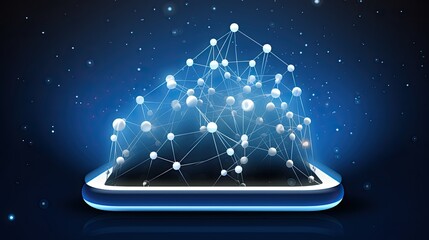 christmas tree with snowflakes