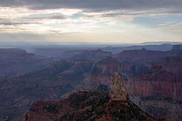 Grand Canyon Overlook View