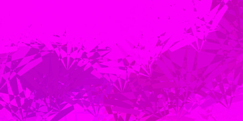 Light Purple vector texture with random triangles.