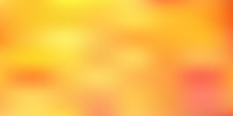 Dark yellow vector abstract blur template.