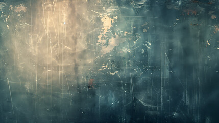 Fototapeta premium abstract background, scratches on an old surface, dark wallpaper with deep lighting