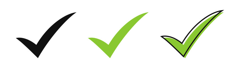check mark tick icon with correct, accept checkmark icons tick box checked - checkbox symbol approved sign © icons gate