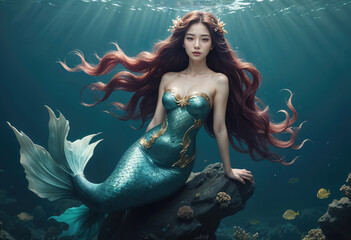 Mermaid The Sea