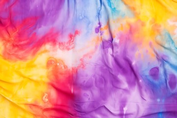 Fototapeta premium Tie dye fabric background. Abstract cloth background
