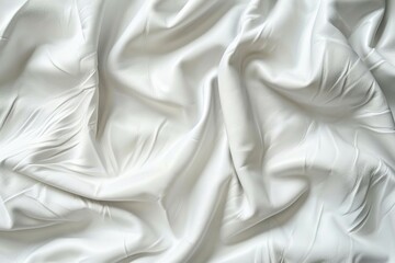 Obraz premium White satin fabric texture background