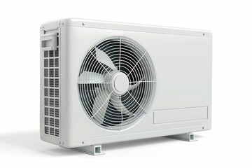 Fototapeta premium Air Conditioner on white background