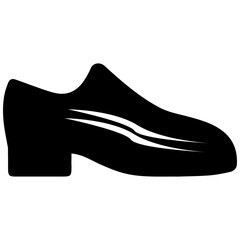 men's shoe icon vectors illustration