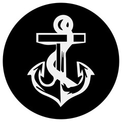 anchor icon vectors illustration symbol design
