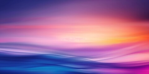 A vibrant, colorful gradient background with a blend of purple, pink, blue, and orange hues, creating a soft and dreamy abstract design.