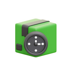 Package Time 3D Illustrations