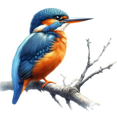 kingfishe on a branch