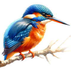 kingfishe on a branch