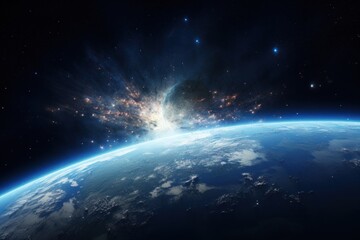 Obraz premium Earth space earth astronomy.