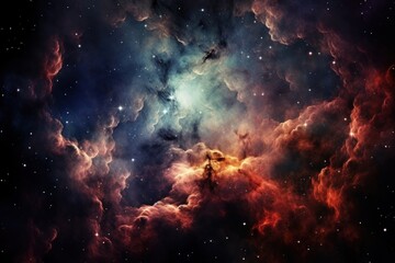 Naklejka premium Nebulae nebula space astronomy.