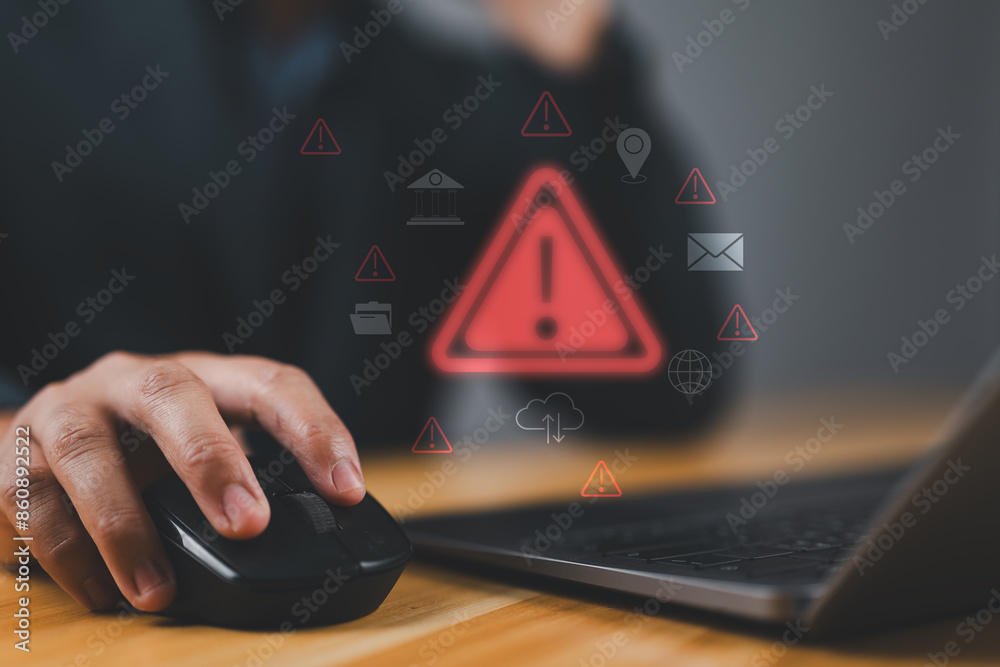 Poster Cyberattack cybercrime hacker smartphone. Internet web hack technology. Digital mobile phone in Scammer hand. Data protection, secured internet access, cybersecurity banner, Stealing data information.