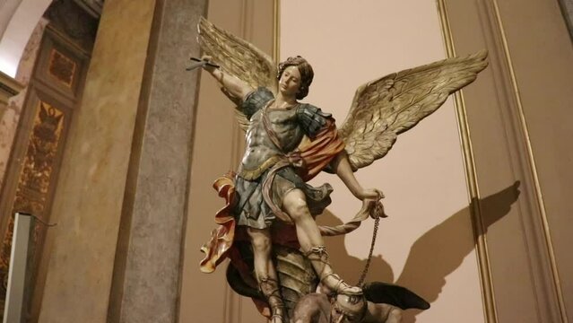 archangel michael in the cathedral of buenos aires