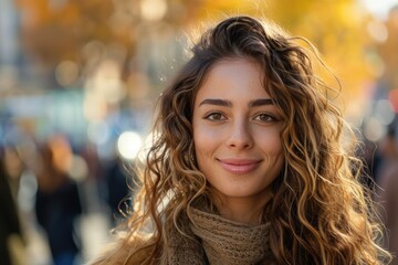Fototapeta premium A young blonde girl