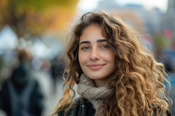 Fototapeta premium A young blonde girl