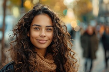 Obraz premium A young blonde girl